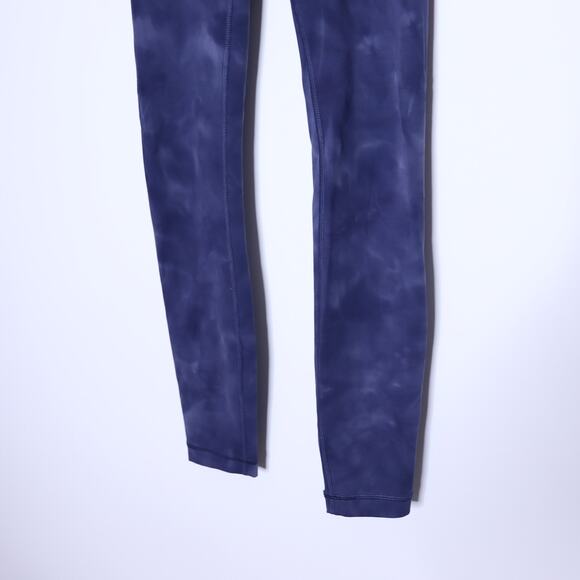 LULULEMON Wunder Train High-Rise Tight Diamond Dye Shade Naval Blue Women's 2 - Picture 6 of 12